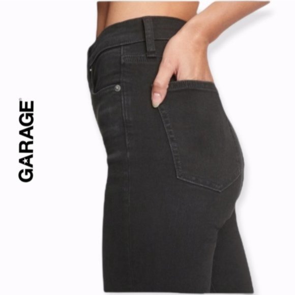 GARAGE Retro High Rise Distressed Jegging - Picture 5 of 9